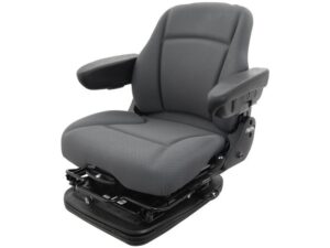Asiento de Tractor con Suspensión Neumática y Cojines Confort - Ajustable y Ergonómico